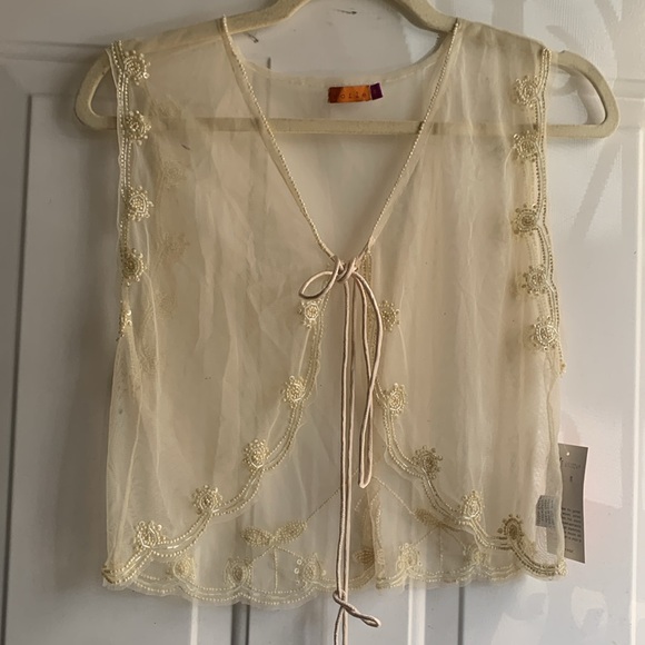 Lot of fancy vest throw over women large medium - Picture 14 of 17